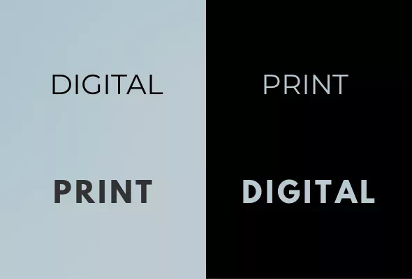 Print et digital, image forte et cohérente de votre identité de marque partout.